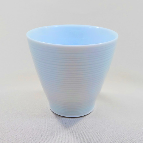 線刻　ゆのみ茶碗 〈白磁　カップ〉 3枚目の画像