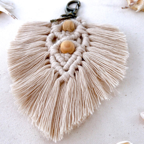 マクラメキーホルダー(受注販売) キーホルダー ey_knits 通販 10042579  