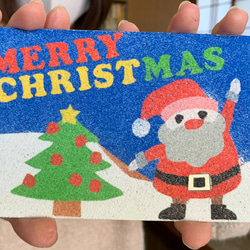 お家やイベント、パーティーで作ろう！クリスマス砂絵カード 4枚目の画像