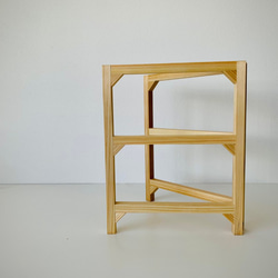 折り畳み式・木製キッチン布巾掛け 4枚目の画像