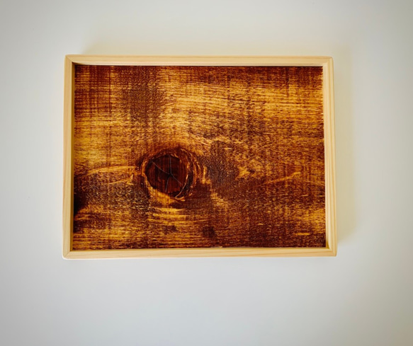 木のアンティークトレイ　Sサイズ 5枚目の画像