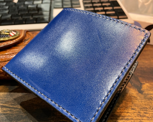 トラッカーウォレット風part5 専用オーダー二つ折り財布　ビルフォード　本革 トラッカーウォレットミドル風part5 二つ折り財布ビルフォード002