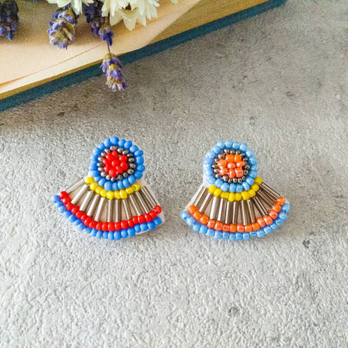 349】アジアン風なイヤリング／ピアス 【公式通販】