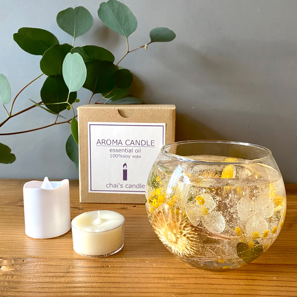 ラ・セラミカ　フラワーデザイン キャンドルホルダー ラ・セラミカ フラワーデザイン キャンドルホルダー ラ・セラミカ