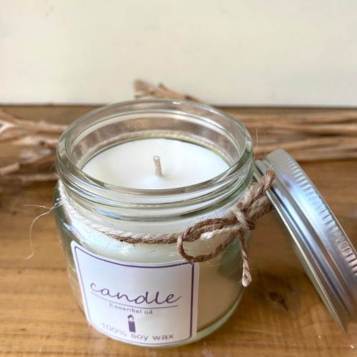 翌日発送クリスマスキャンドルギフト/精油のアロマキャンドル&ソイ