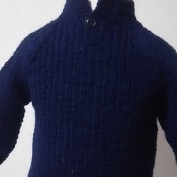 ベビーの手編みのセーター 1枚目の画像