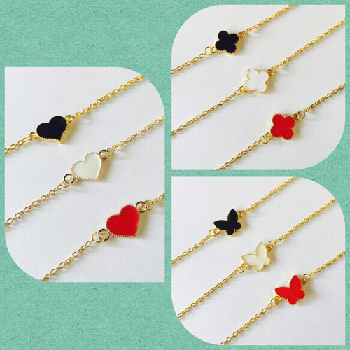 ♥️小さなハートのブレスレット♥️ ブレスレット 大人可愛い