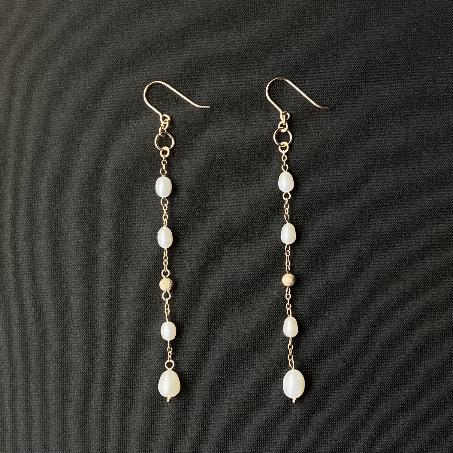 淡水パールのロングチェーン #0001