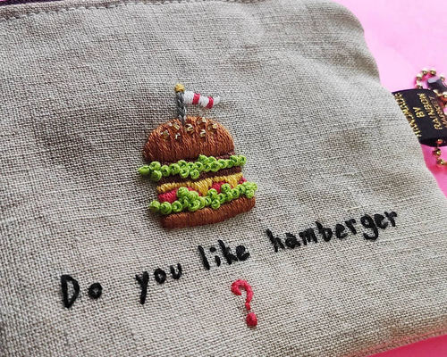 ポーチ　ハンバーガー 楽天市場】チャムス ハンバーガーポーチ CHUMS Hamburger Pouch