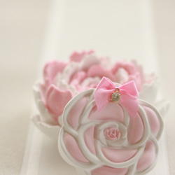 【プチギフトに人気！】花びらが可愛い♪カメリアピンク 2枚目の画像