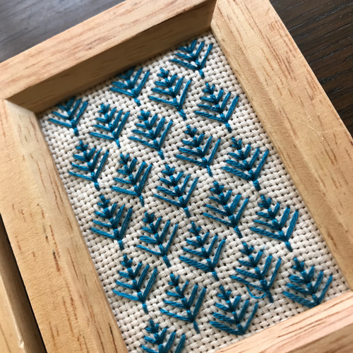 欧風刺繡（壁飾り・6枚組）