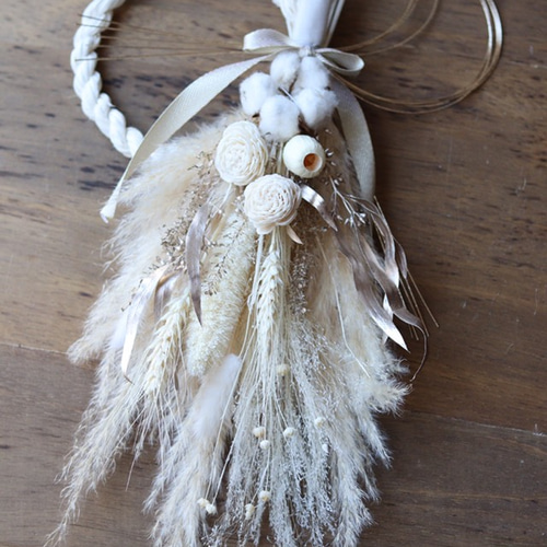 43 しめ飾り しめ縄 正月飾り インテリア 雑貨 スワッグ ドライフラワー 43 しめ飾り しめ縄 正月飾り インテリア 雑貨 スワッグ ドライフラワー