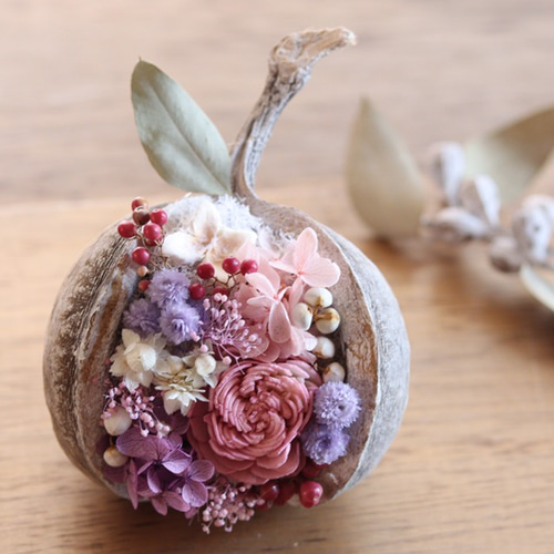 母の日☆ブッダナッツアレンジ☆幸せを呼ぶ木の実 ドライフラワー