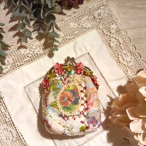 ヴィクトリアンキルトのクロス