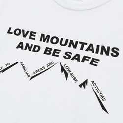 感染防止メッセージTシャツ、LOVE MOUNTAINS 2枚目の画像