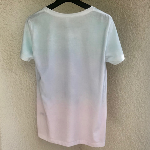 グラデーション 染め レディース Tシャツ Tシャツ ice-gigi 通販