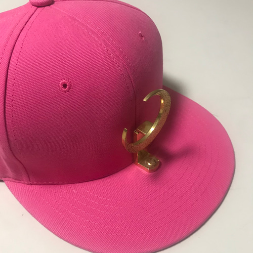 Supreme ピンク キャップ フラットバイザー
