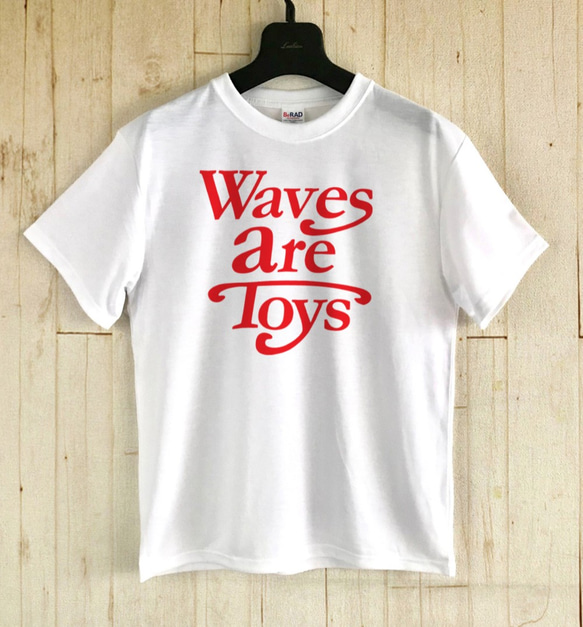 レジェンドサーファー名言Tシャツ / Waves are toys 2枚目の画像