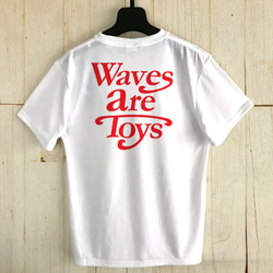 レジェンドサーファー名言Tシャツ / Waves are toys 4枚目の画像