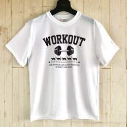 WORKOUT ＋ CATS / Tシャツ 4枚目の画像