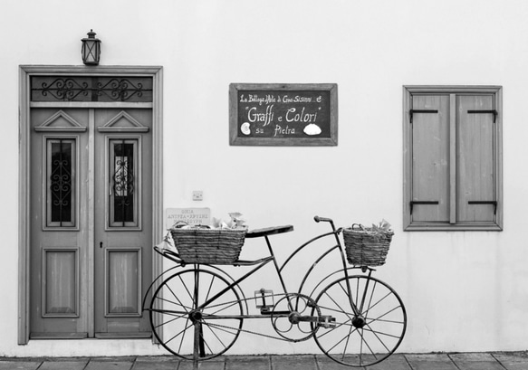 BICYCLE / モノクロフォトプリント 3枚目の画像