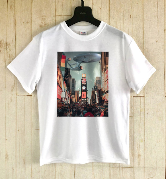 SPACESHIP IN NEWYORK / サマーTシャツ 2枚目の画像