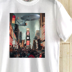 SPACESHIP IN NEWYORK / サマーTシャツ 1枚目の画像