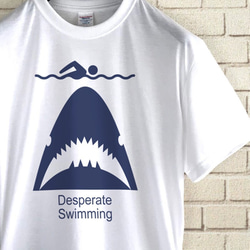 SWIMMING - JAWS（上手）/ Tシャツ 2枚目の画像