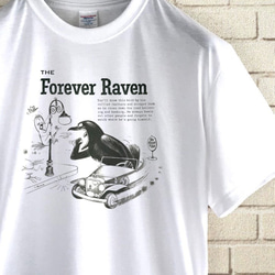 FOREVER RAVEN / 50s グラフィック Tシャツ。 1枚目の画像