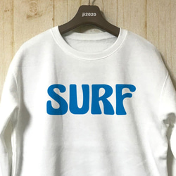 SURF / シンプルロゴ トレーナー 1枚目の画像