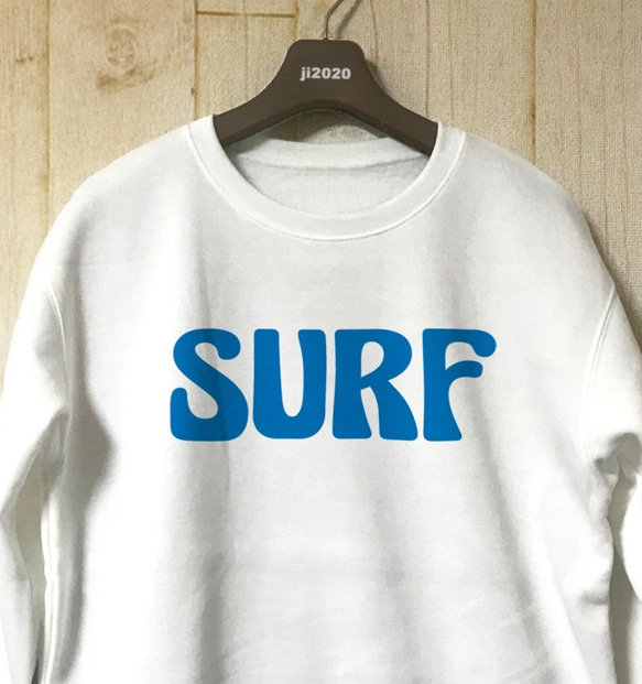 SURF / シンプルロゴ トレーナー 1枚目の画像