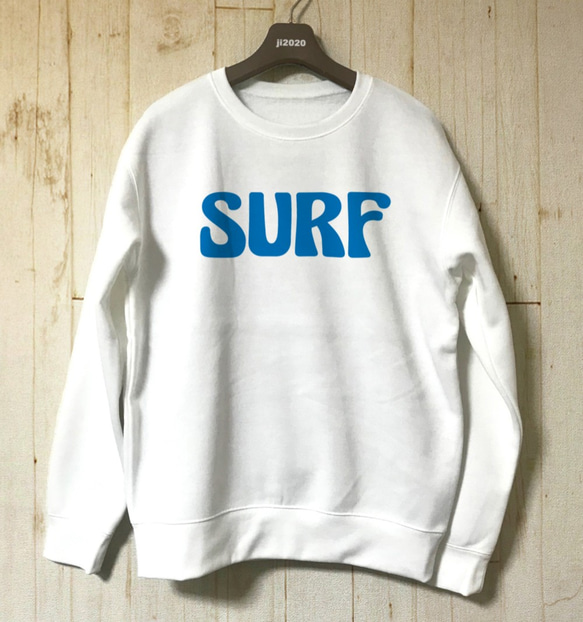 SURF / シンプルロゴ トレーナー 2枚目の画像