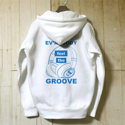 EV'RYBODY feel the GROOVE / プルオーバーパーカー 4枚目の画像