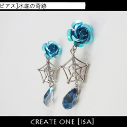 Sale★[ピアス]水底の奇跡 1枚目の画像