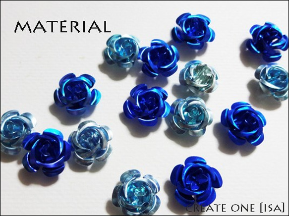 素材]機械の花（2色×20個） デコパーツ 氷 通販 2787028｜Creema