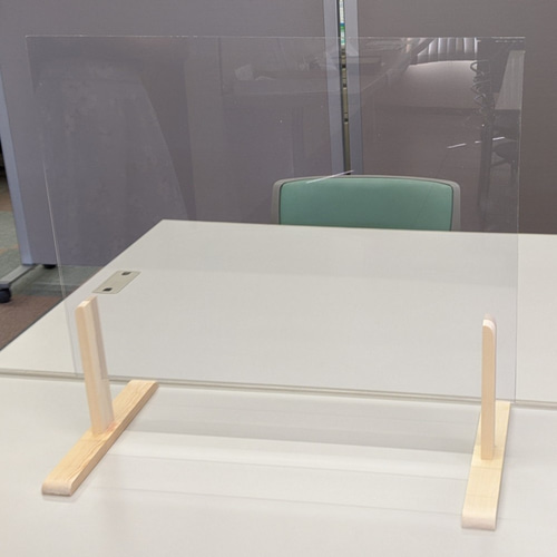 デスクパーテーション ライト」 卓上 木製パーテーション 和風