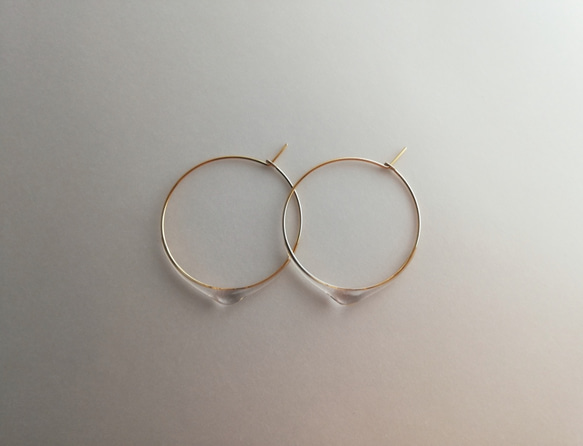 <受注製作>-shizuku- hoop M＊30mm＊14kgf 2枚目の画像