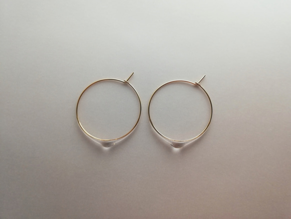 <受注製作>-shizuku- hoop M＊30mm＊14kgf 3枚目の画像