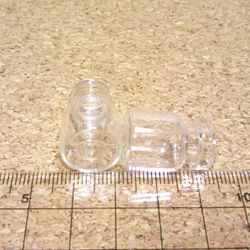 ミニガラス瓶20個コルク栓無し 2枚目の画像