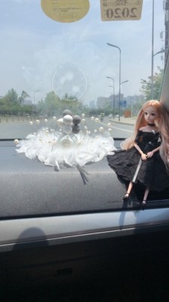 車 置物　カー用品　置物　ドール　姫様　関節人形　飾り　ホーム用品 6枚目の画像
