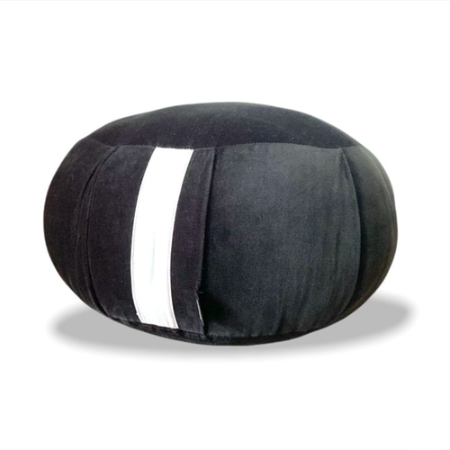 ビロード坐蒲 9寸 黒 座禅布団 座蒲 座布 寺院用仏具 坐禅布団 瞑想