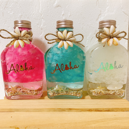 ハワイアンルームフレグランスジェルインテリア 芳香剤・消臭剤