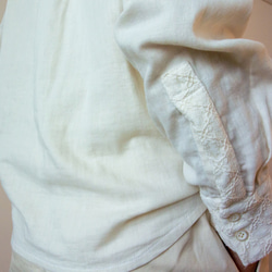 白レースリボンシャツ 7枚目の画像