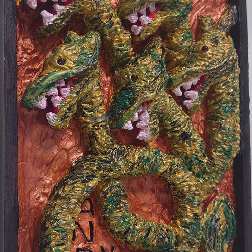 五頭龍 （江ノ島伝説）① 立体・オブジェ ANDY 通販 10348318｜Creema