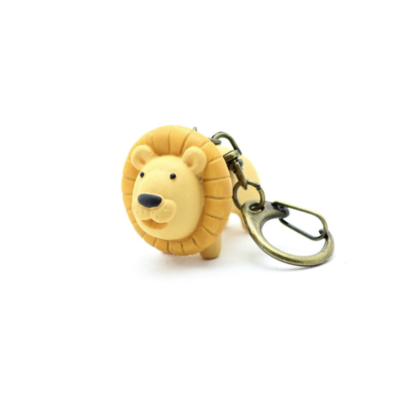 MCM ライオン キーホルダーキーリング Mcm mcm lion charm - Gem