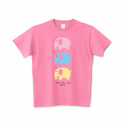 象のモリス　半袖Tシャツ／カットソー　フリーサイズ　アパレル／アニマルモチーフ 1枚目の画像