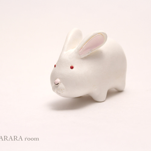 白うさぎ その他置物 RARARAroom 通販 335401｜Creema(クリーマ)