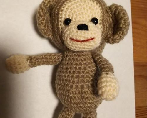 あみぐるみ　おさるさん　シャチハタ立て 楽天市場】【ニットレシピ】あみぐるみが編みたくなる糸で編む