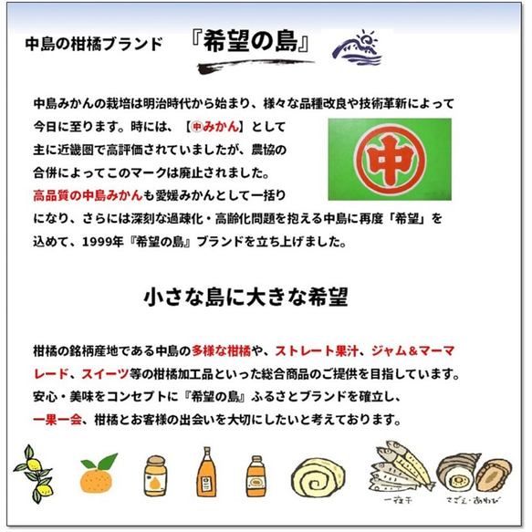 希望の島 温州みかん 粒より甘露 3kg 特選品 中玉 MLサイズ 愛媛県 中島産 お歳暮 ギフト 6枚目の画像