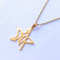 アルファベットでデザイン "STAR(星)" シンメトリータイプ 文字絵 ペンダント 5枚目の画像